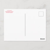 "C'est Noël !" Carte postale (Dos)