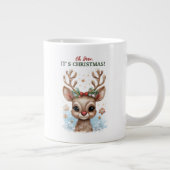 C'est Noël ! Cute Reindeer Mug (Droite)
