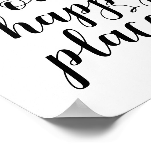 C'Est Notre Poster De Place Heureuse (Coin)