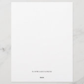 C'est parfait ! En-tête de lettre (Dos)