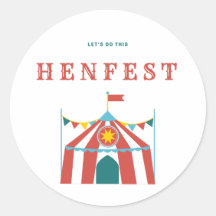 C'est Parti - Autocollant HenFest