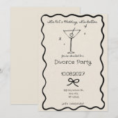 C'est Pas Un Mariage C'est Mieux Invitation Drôle (Devant / Derrière)