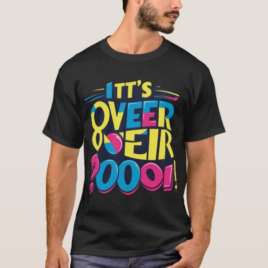 "C'est plus de 9000 !" Conception de T-shirts rétr (Devant)