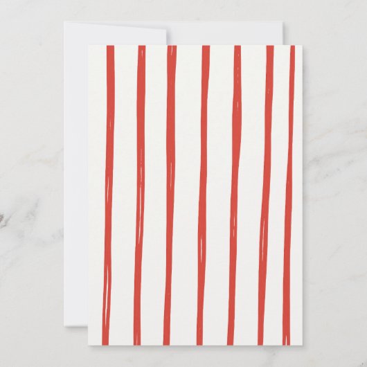 C'Est Plus Pizza Vin Bridal Douche Invitation (Dos)