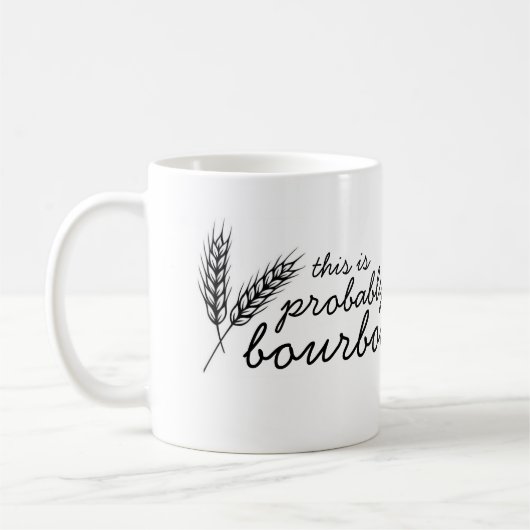 C'est probablement tasse de café de bourbon (Gauche)