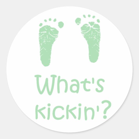 C'est quoi les autocollants Kickin ? (Devant)