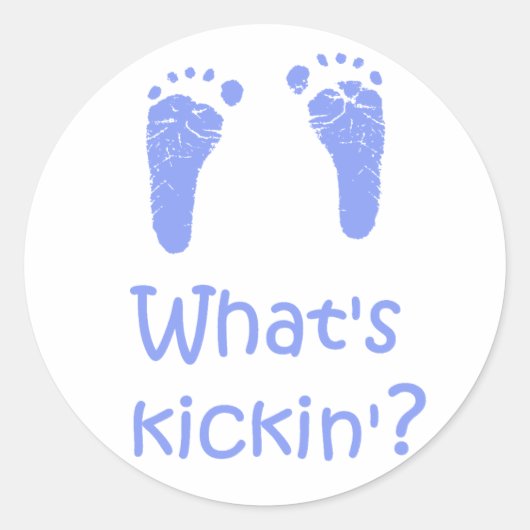 C'est quoi les autocollants Kickin ? (Devant)