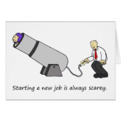 C'est Scarey Commencer un nouvel emploi Circus Can (Devant horizontal)