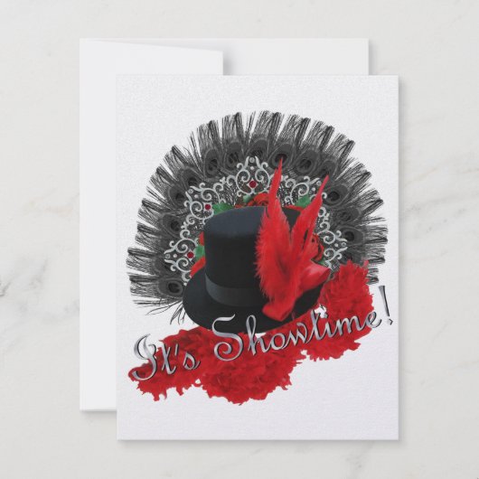 C'est Showtime ! Invitation (Devant)