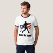C'est T-shirt d'Outta ici (Devant entier)