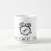 C'est tasse de café d'éléments heure de crochet (Centre)