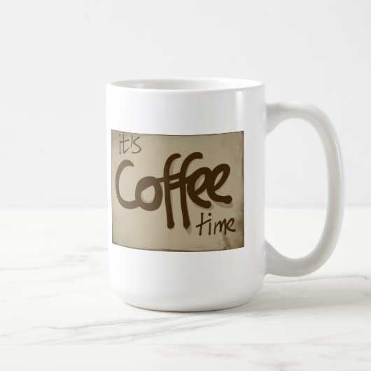 C'est tasse de temps de café (Droite)