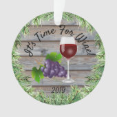 C'est temps pour le vin ! (devant)