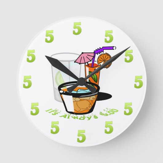 C'est toujours horloge murale cinq heures (Recto)