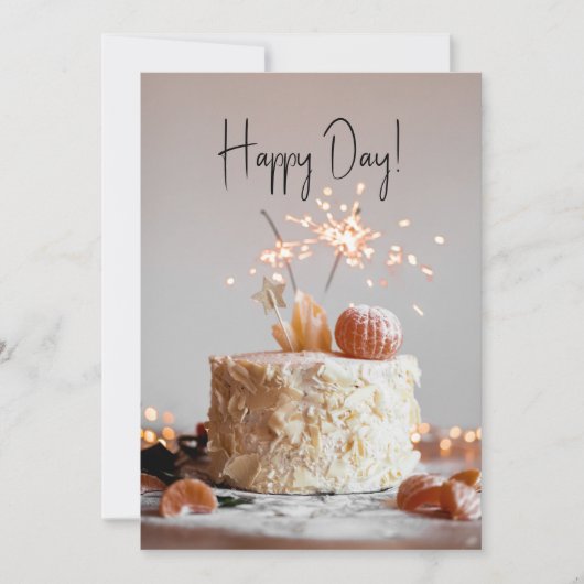 C'est tout pour vous Carte d'anniversaire (Devant)