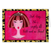 "C'est tout simplement TOUT parler et PAS de Tiara (Devant horizontal)