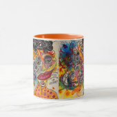 "C'est trop bondé ici !" Beverage Mug (Centre)