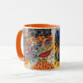 "C'est trop bondé ici !" Beverage Mug (Devant gauche)