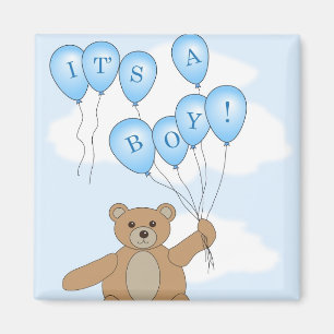 C'est un aimant d'ours de nounours de garçon