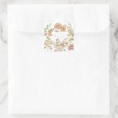 C'est un Autocollant Fleurs Roses Filles (Sac)