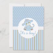 C'est un Baby shower garçon Invitation (Devant)