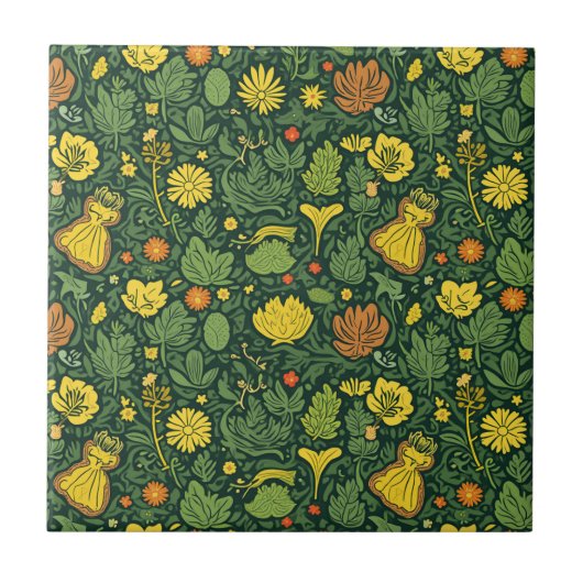 C'est un carreau en céramique. (Devant)