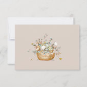 C'est un Carte de remerciements de Baby shower de  (Dos)