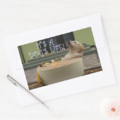 C'est un chien vie autocollant rectangulaire (Enveloppe)