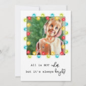 C'est un coup d'oeil d'une année Carte photo de No (Dos)