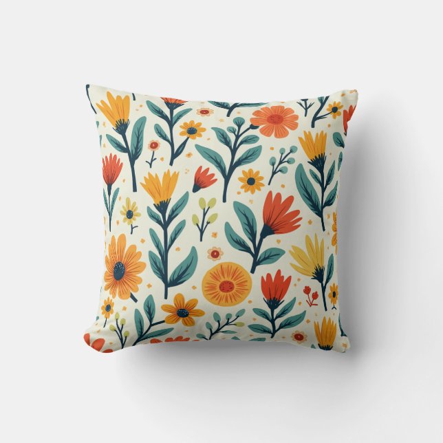 C'est un coussin à motifs lumineux. (Recto)