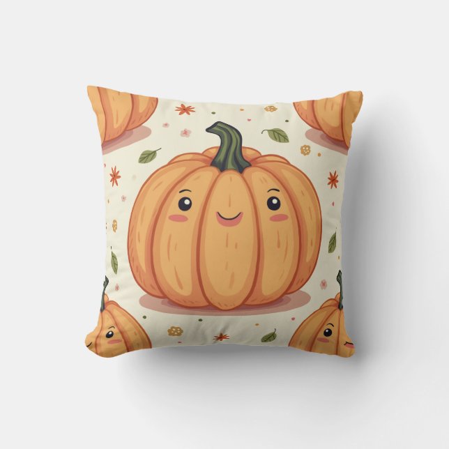 C'est un coussin coussin citrouille. (Recto)