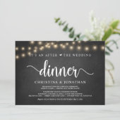 C'est un dîner après le mariage, Faire-part de fui (Debout devant)