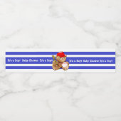 C'est un Étiquette de bouteille d'eau de Baby show (Étiquettes simples)