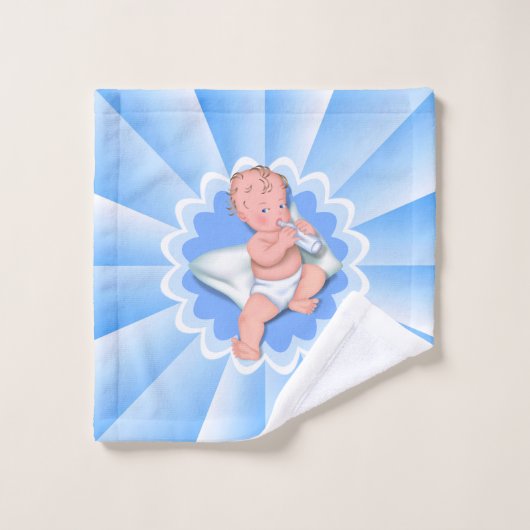 C'est un garçon ! (Gant de toilette)