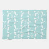 C'est un garçon Baby shower bleu cigogne serviette (Horizontal)