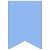 C'est un garçon ! Baby shower bleu moderne drapeau (Troisième drapeau)