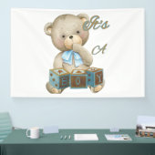 C'est un garçon Bannière vinyle 4x6 (Salon professionnel)