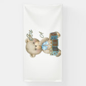 C'est un garçon Bannière vinyle 4x8 (Verticale)