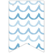 C'est un garçon ! Bleu Baby shower noir drapeaux d (Deuxième drapeau)