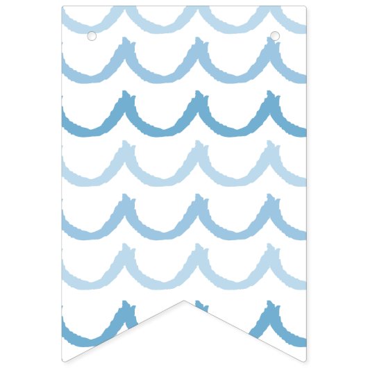 C'est un garçon ! Bleu Baby shower noir drapeaux d (Deuxième drapeau)