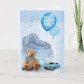 C'est un garçon ! Faire-part (Devant)