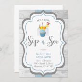 C'est un garçon Invitation à boire et à voir (Devant / Derrière)