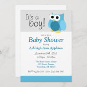 C'est un garçon ! Invitations de douche pour bébés (Devant / Derrière)