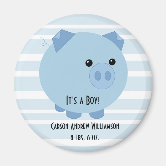 C'est un garçon ! Magnet (Devant)