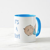 C'est un garçon Mug en céramique (Devant droit)