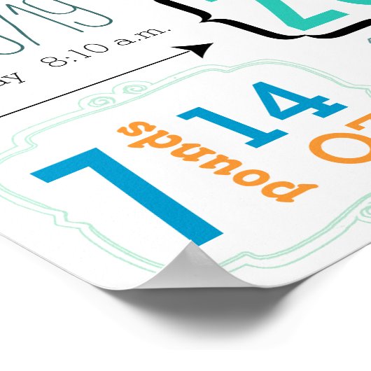 C'est un garçon ! Poster de la nouvelle flèche de  (Coin)