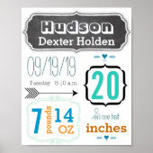 C'est un garçon ! Poster de la nouvelle flèche de  (Devant)