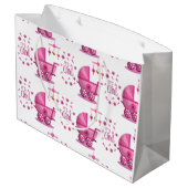 C'est un grand sac cadeau fille (Dos Angle)
