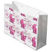 C'est un grand sac cadeau fille (Devant Angle)