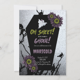 C'est un Invitation Baby shower de Ghoul Coffin Ha
